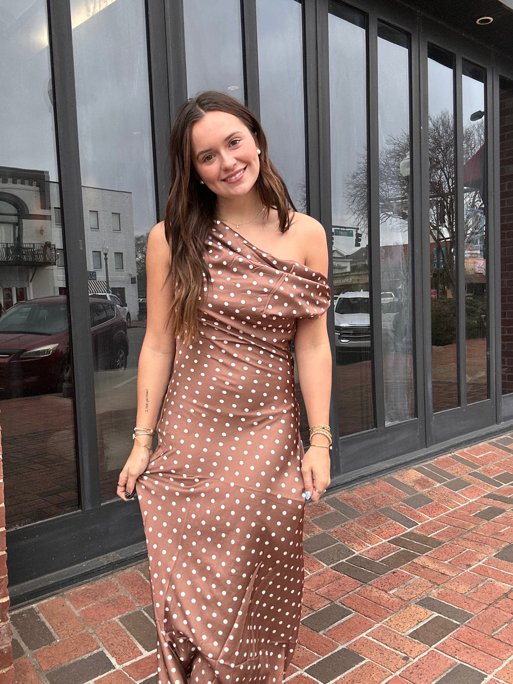 Bella Satin Maxi Dress