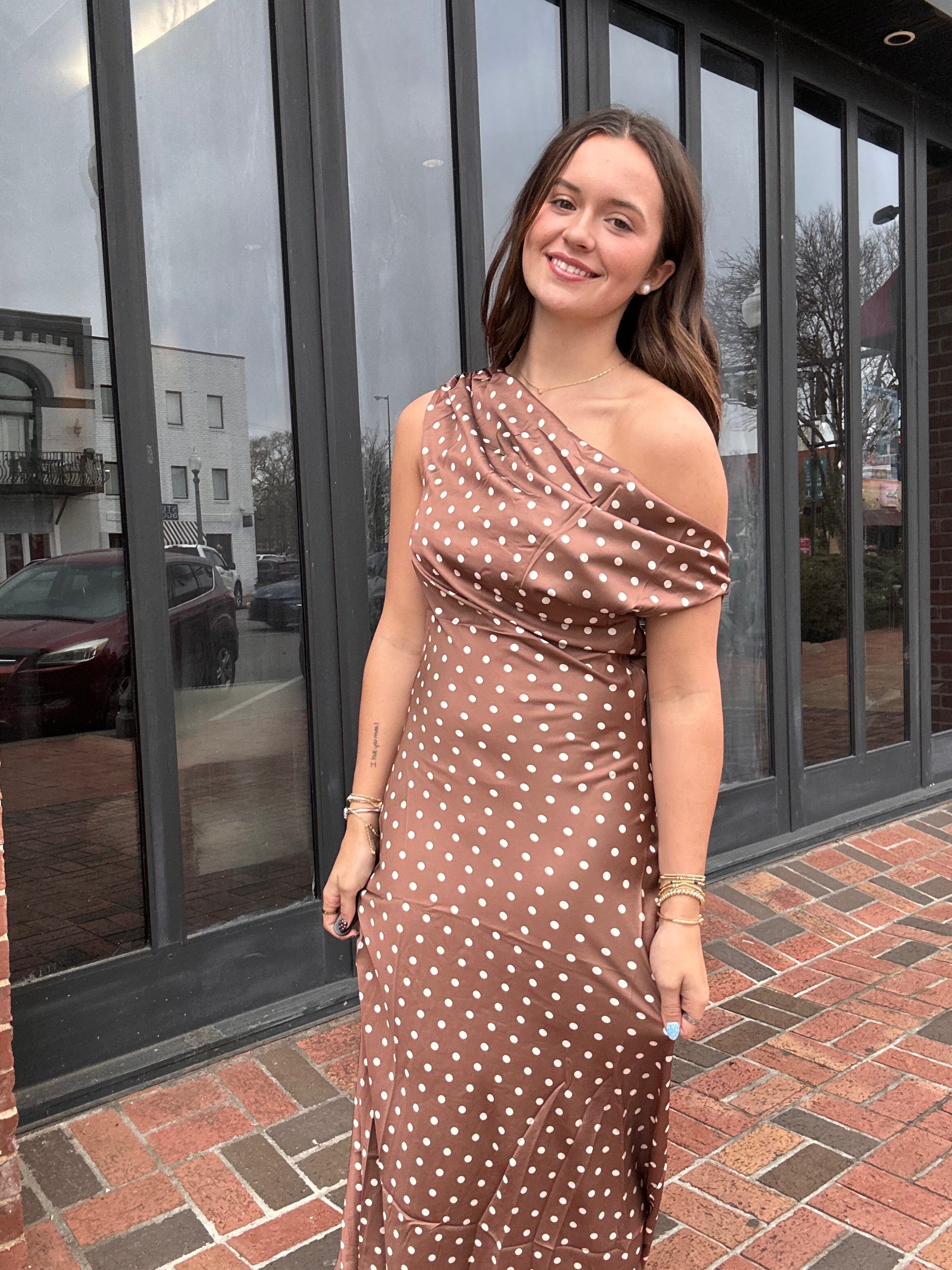 Bella Satin Maxi Dress