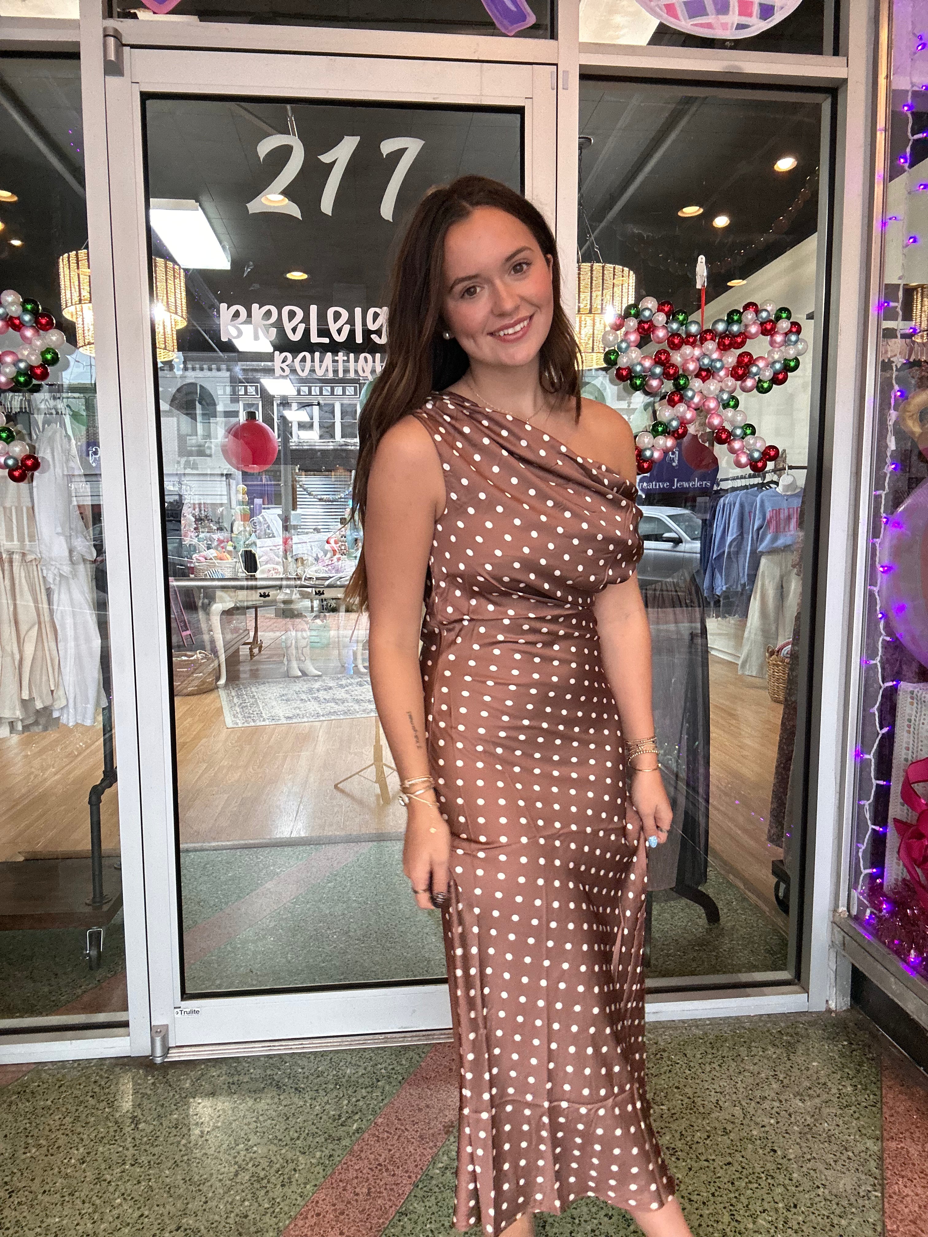 Bella Satin Maxi Dress