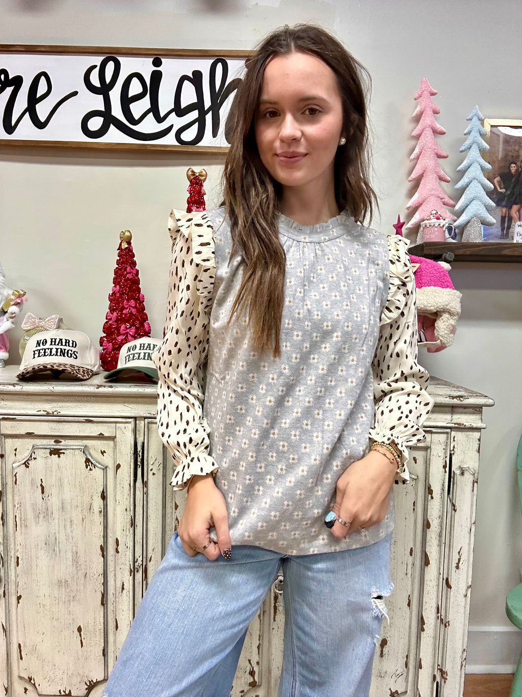 Bella Ruffle Bloluse