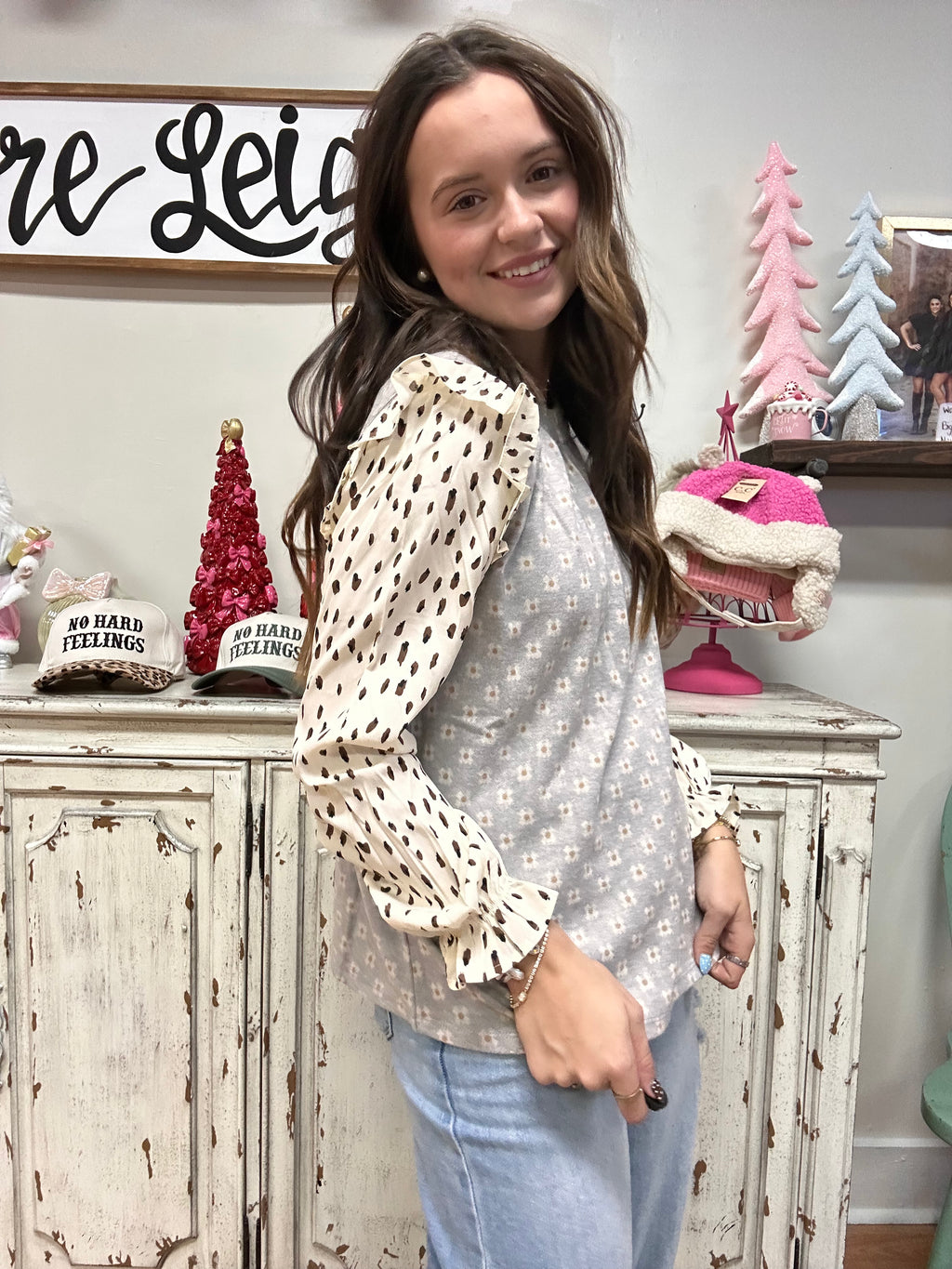 Bella Ruffle Bloluse