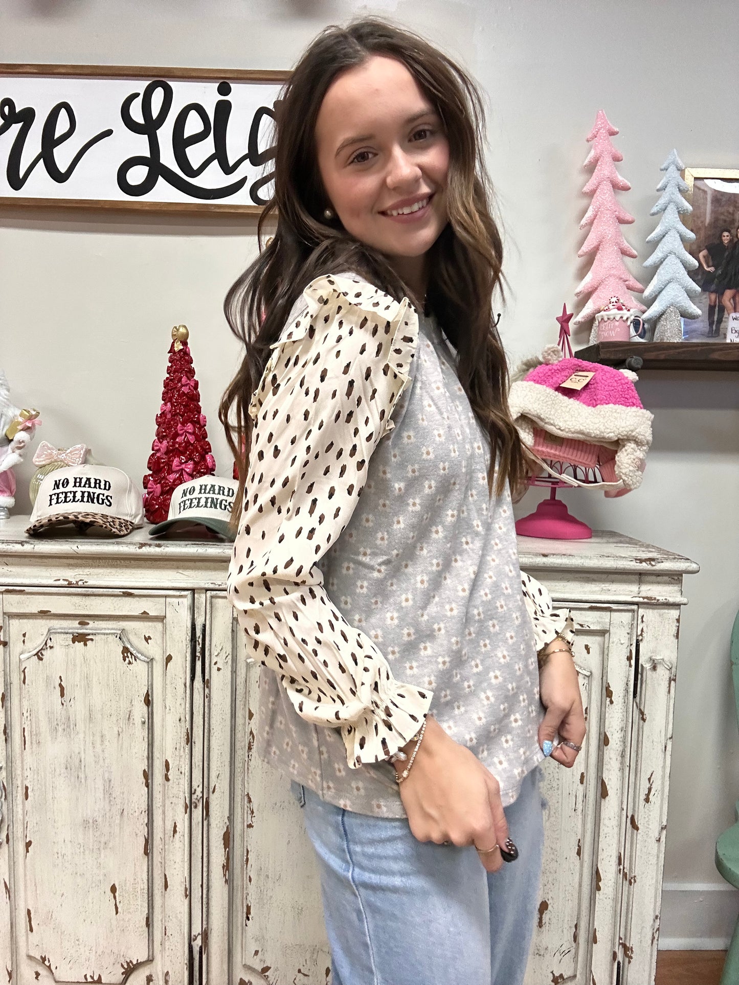 Bella Ruffle Bloluse