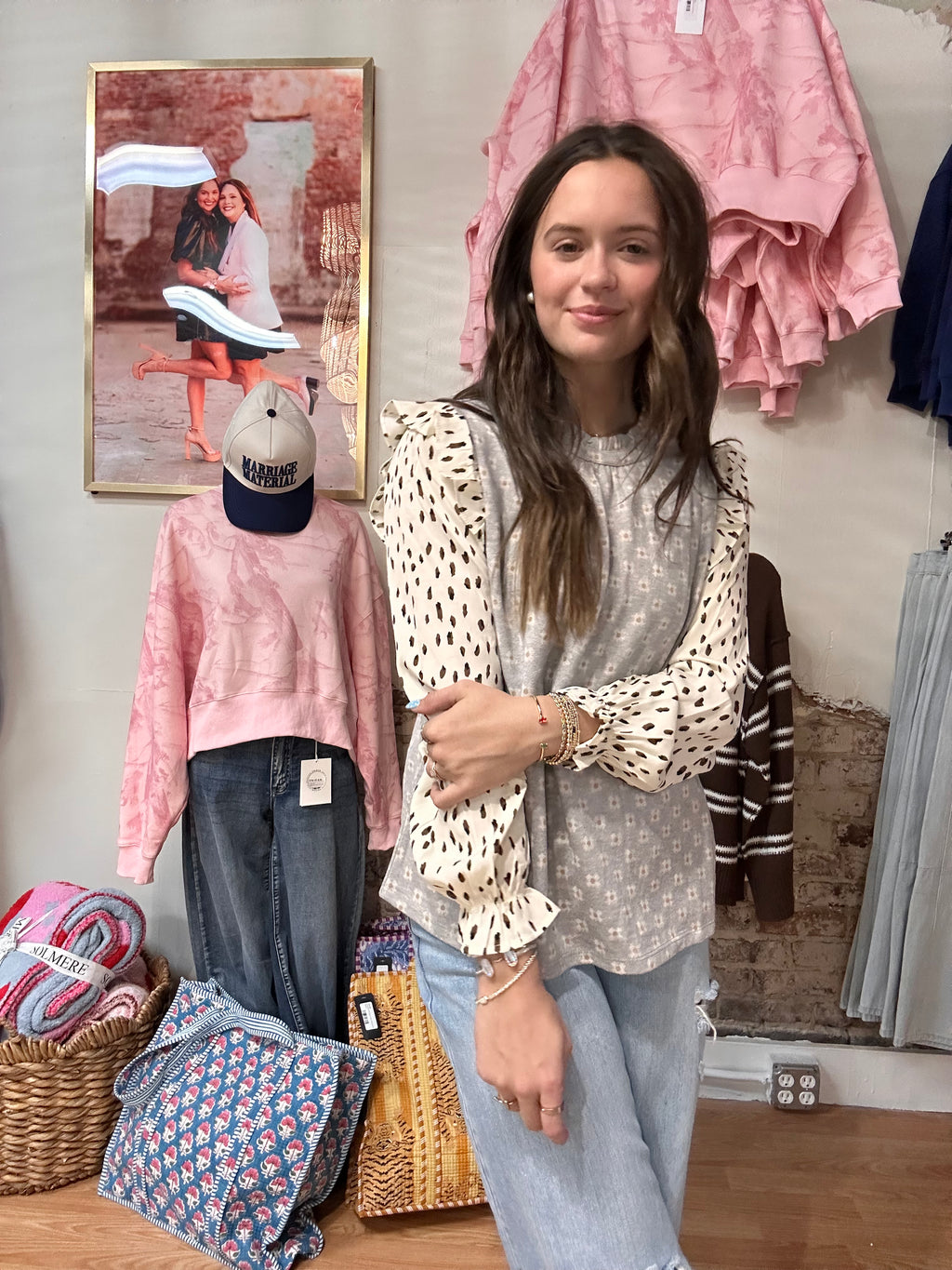 Bella Ruffle Bloluse