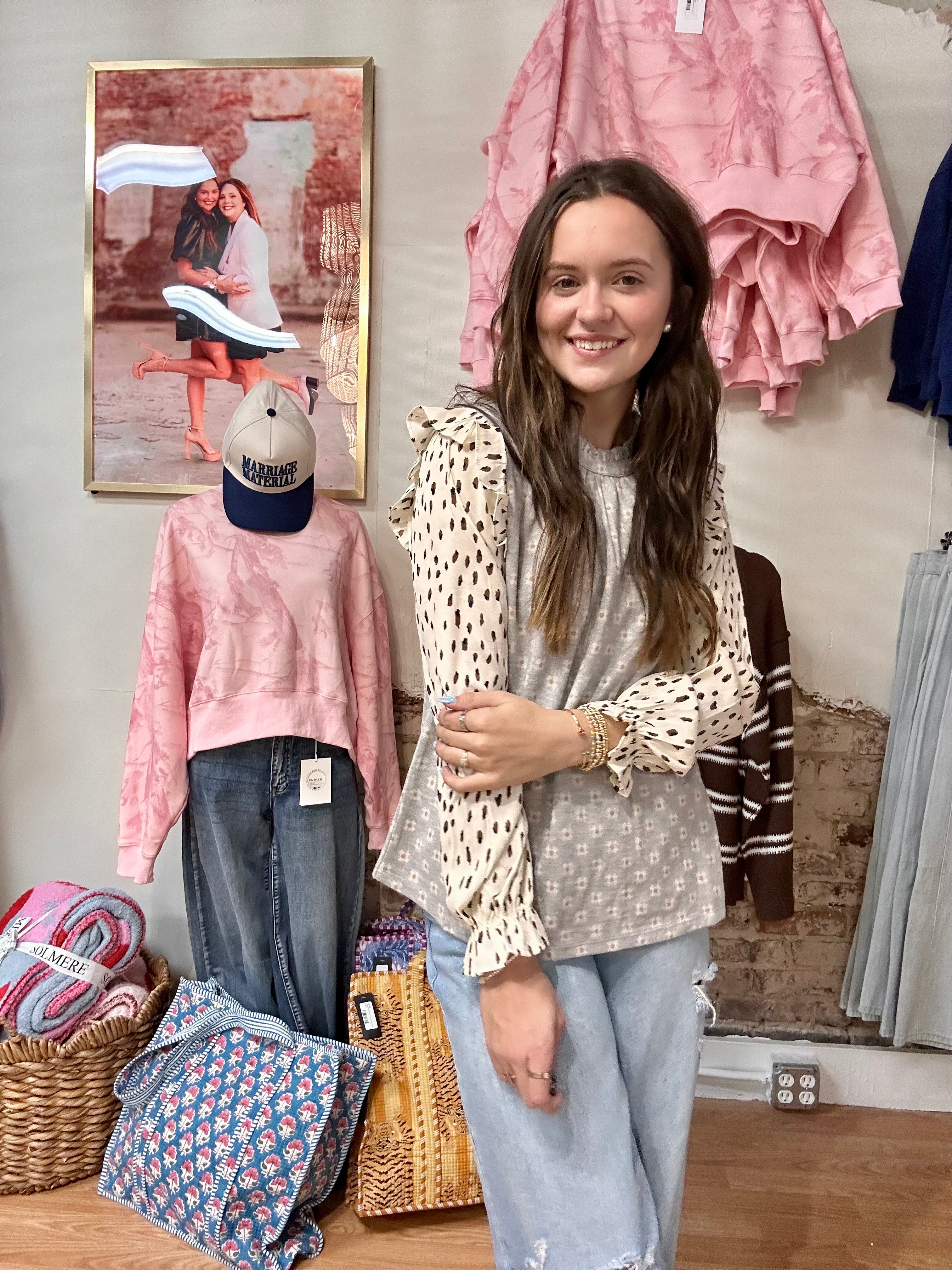 Bella Ruffle Bloluse