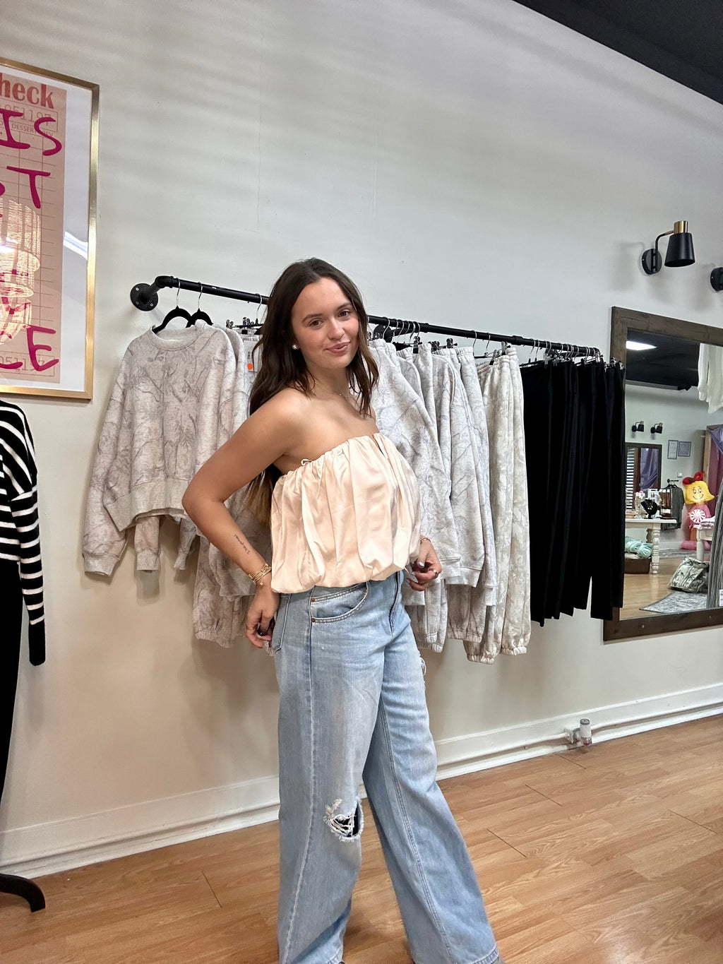 Bella Bubble Tube Top