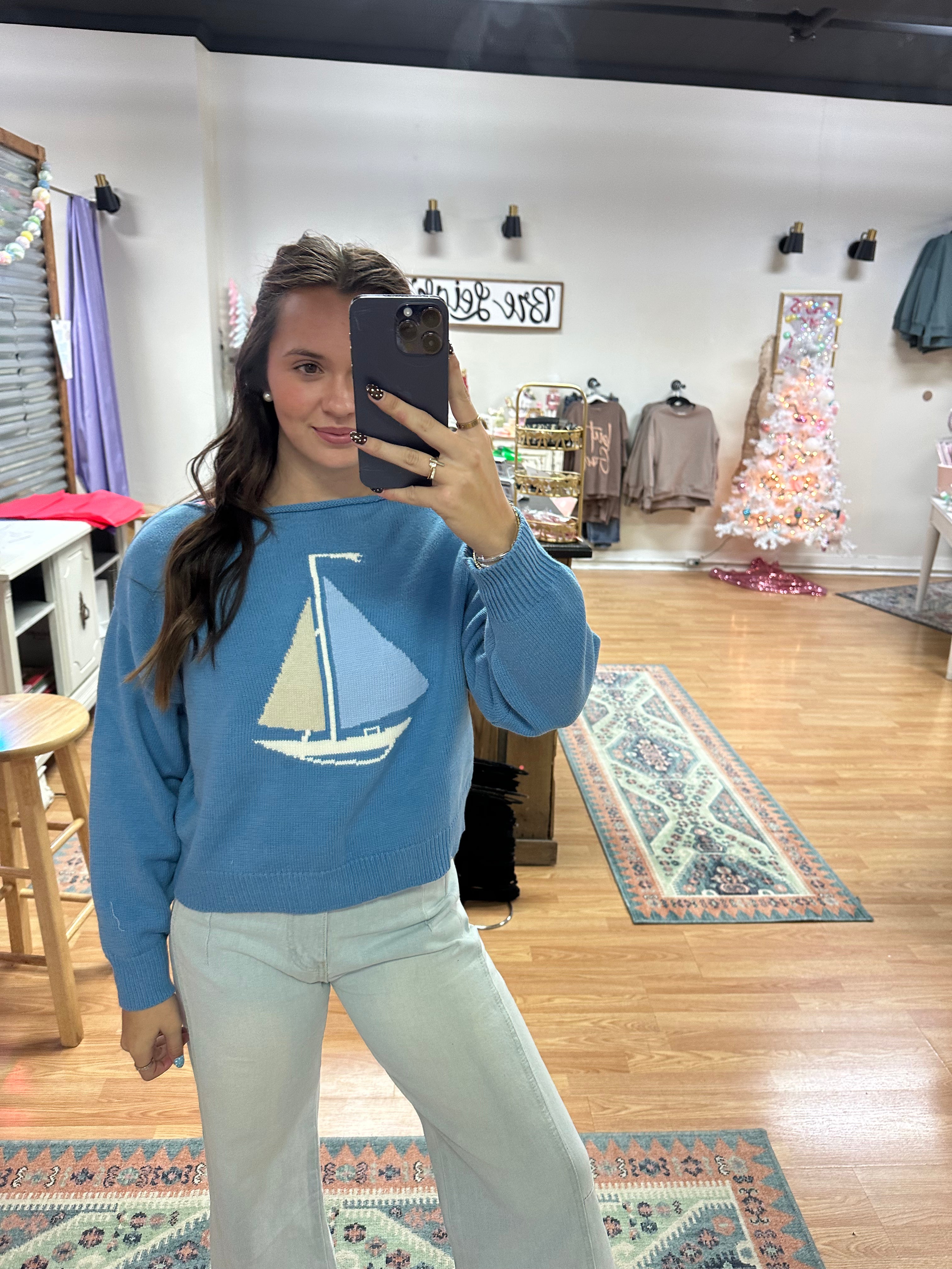 Chloe Sail Me Away Sweater