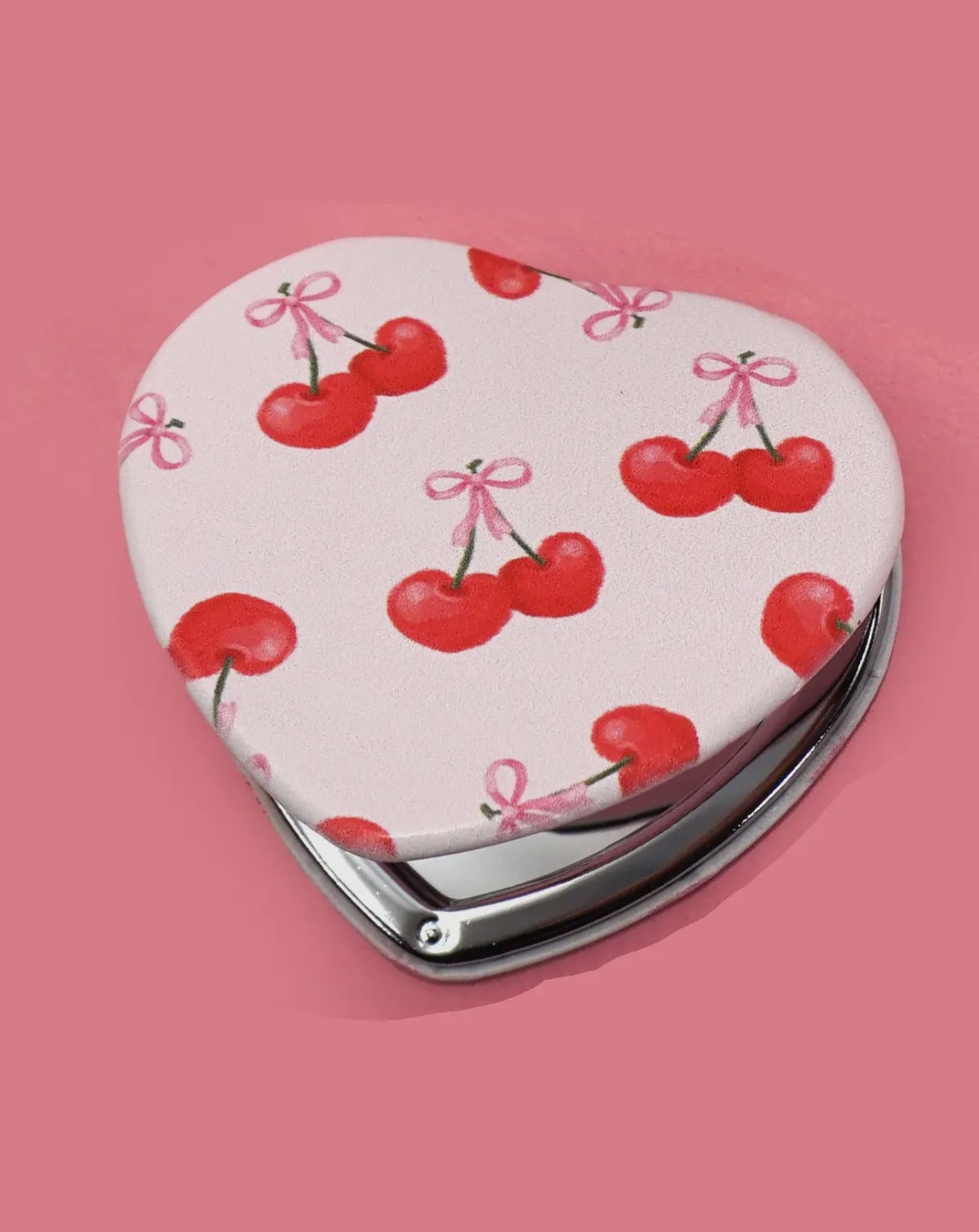 Cherry Pocket Mirror