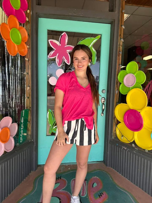 Lillie Stripped Shorts