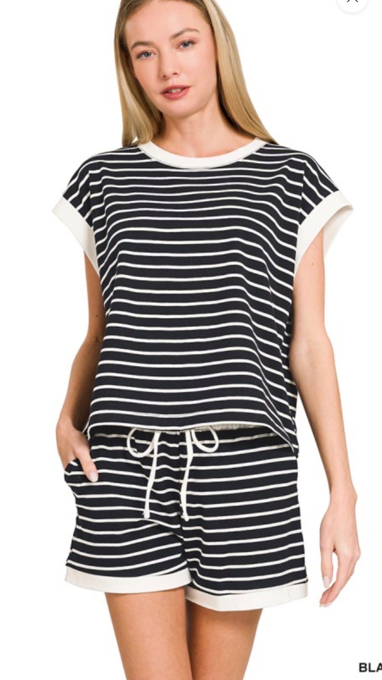 Christi Comfy Striped  Bottoms