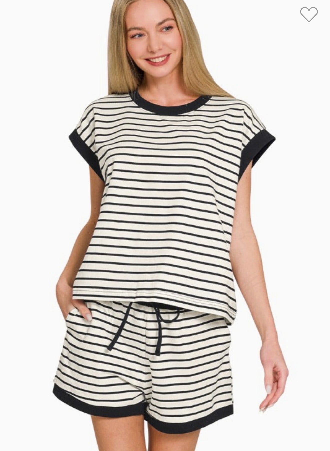 Christi Comfy Striped  Bottoms