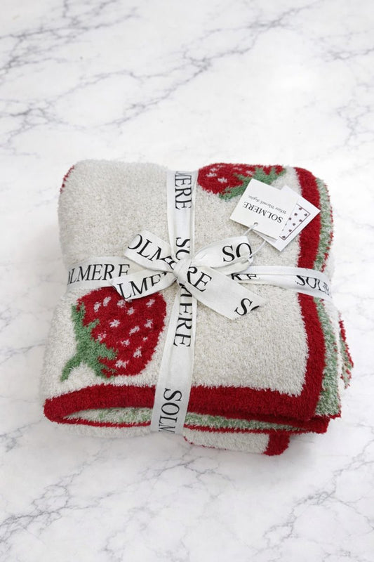 Pam Strawberry Blanket
