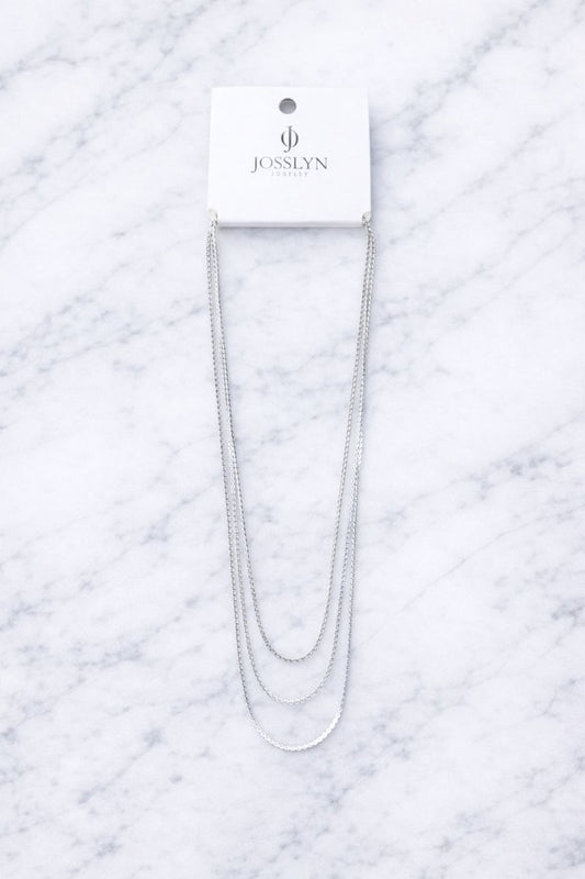 Katelyn Triple Layer Chain Necklace