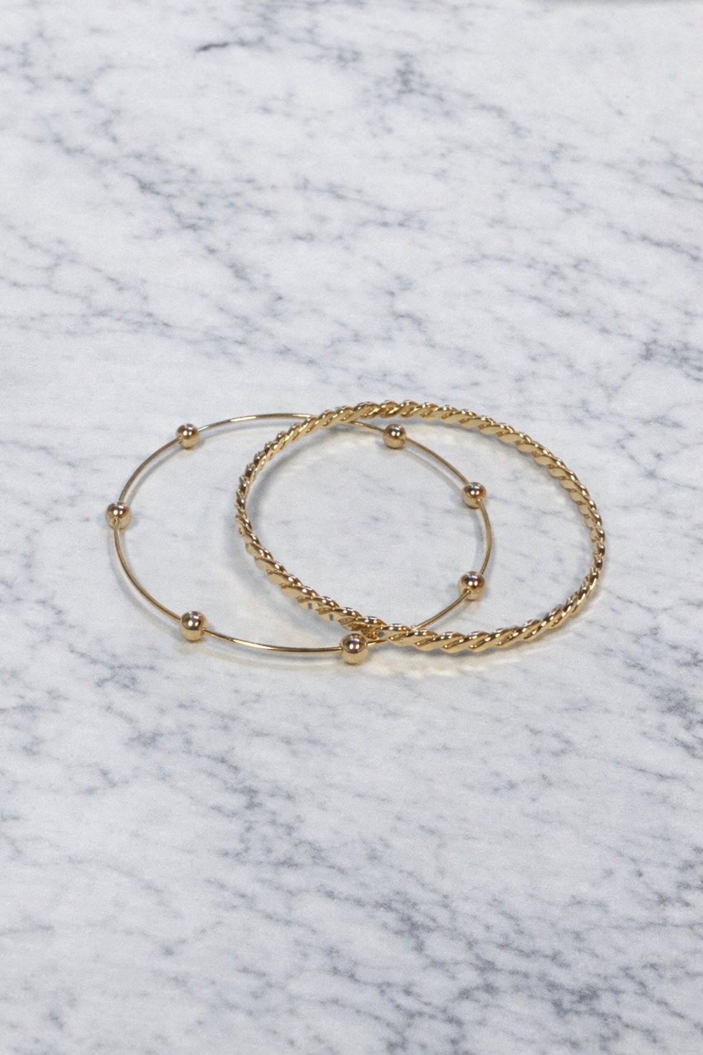 Kaylie Gold 2-Piece Bracelet Set