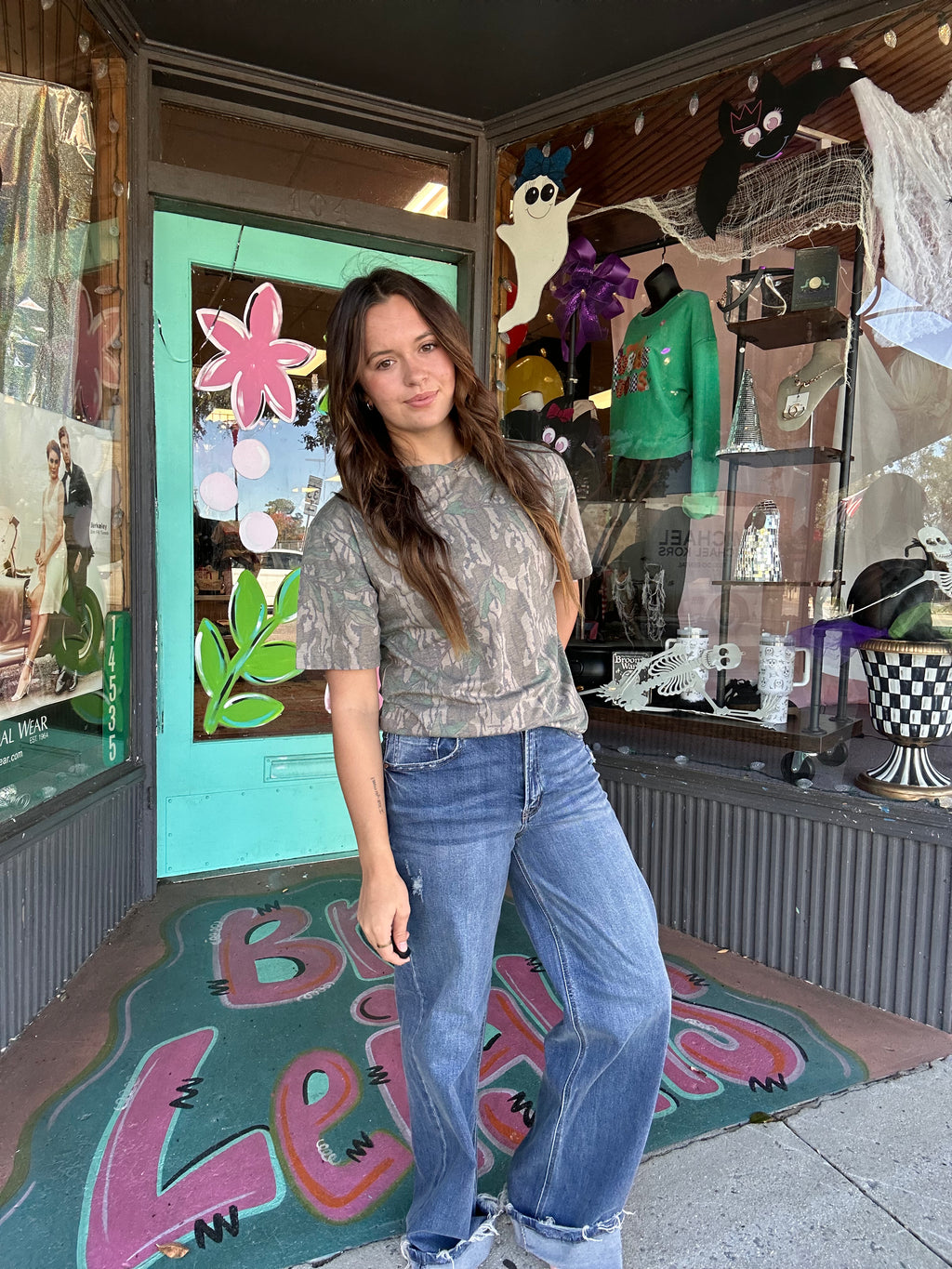 Sarah Camo Greenleaf T-Shirt