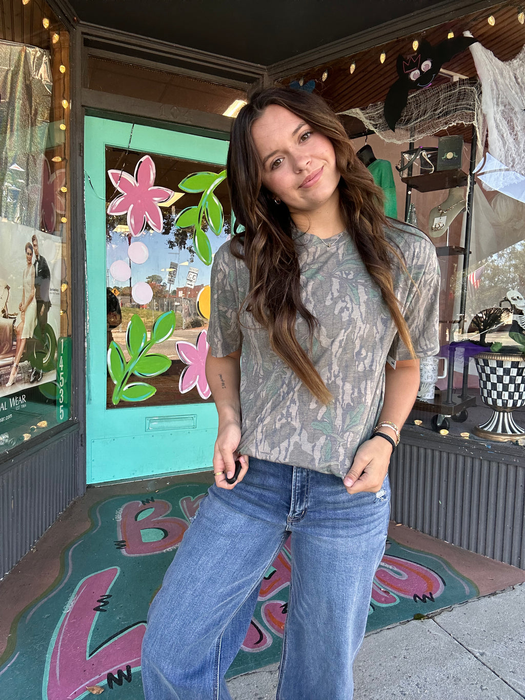 Sarah Camo Greenleaf T-Shirt