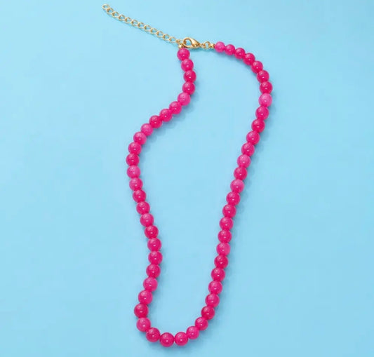 Kenz Pink Necklace