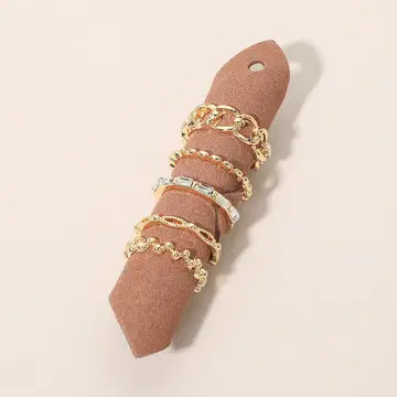 Goldie Ring Set