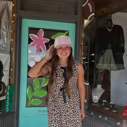 Ruby Leopard Bow Dress