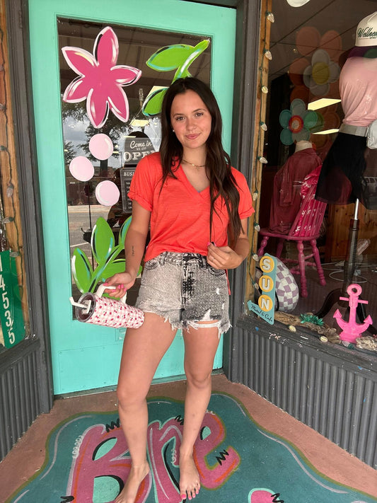 Lillie V Neck Summer Top